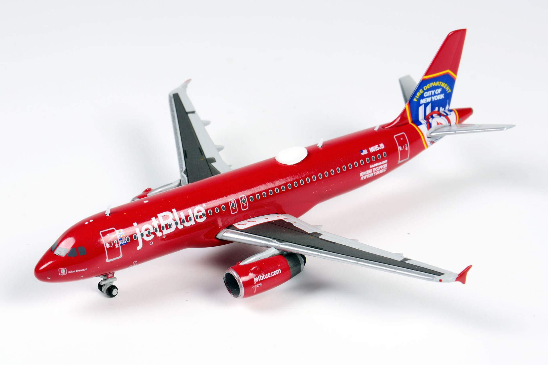 Gemini JETBLUE A320 1/400 FDNY : Amazon.sg: Toys